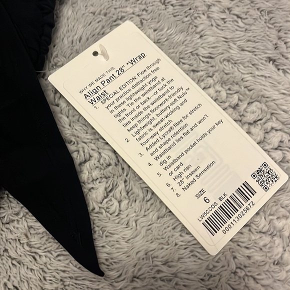 COPY - Align Pant 28” Wrap Waist 🖤 - Picture 7 of 12